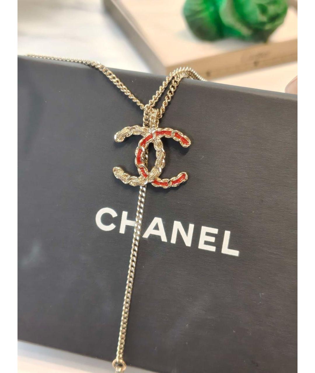 CHANEL Золотое колье, фото 4