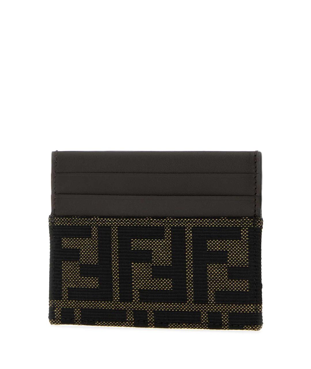 FENDI Коричневый кардхолдер, фото 2