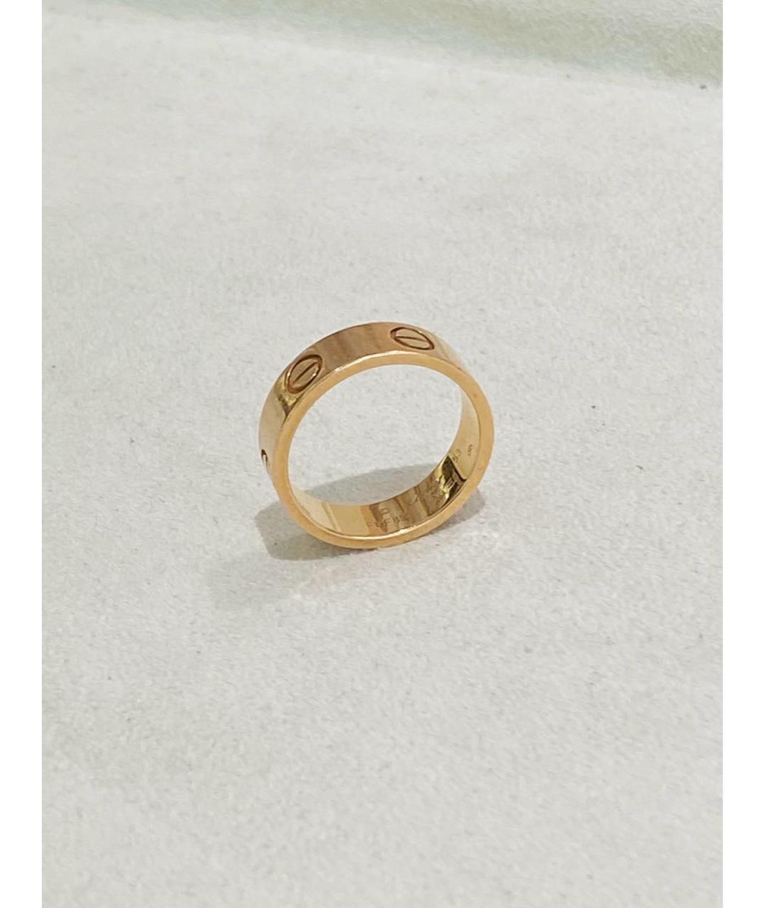 CARTIER Золотое кольцо из розового золота, фото 3
