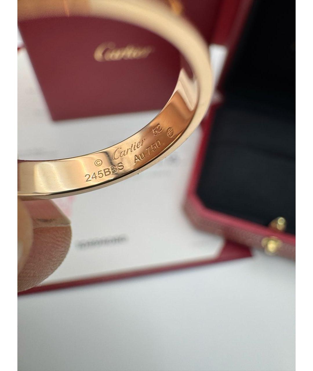 CARTIER Золотое кольцо из розового золота, фото 4