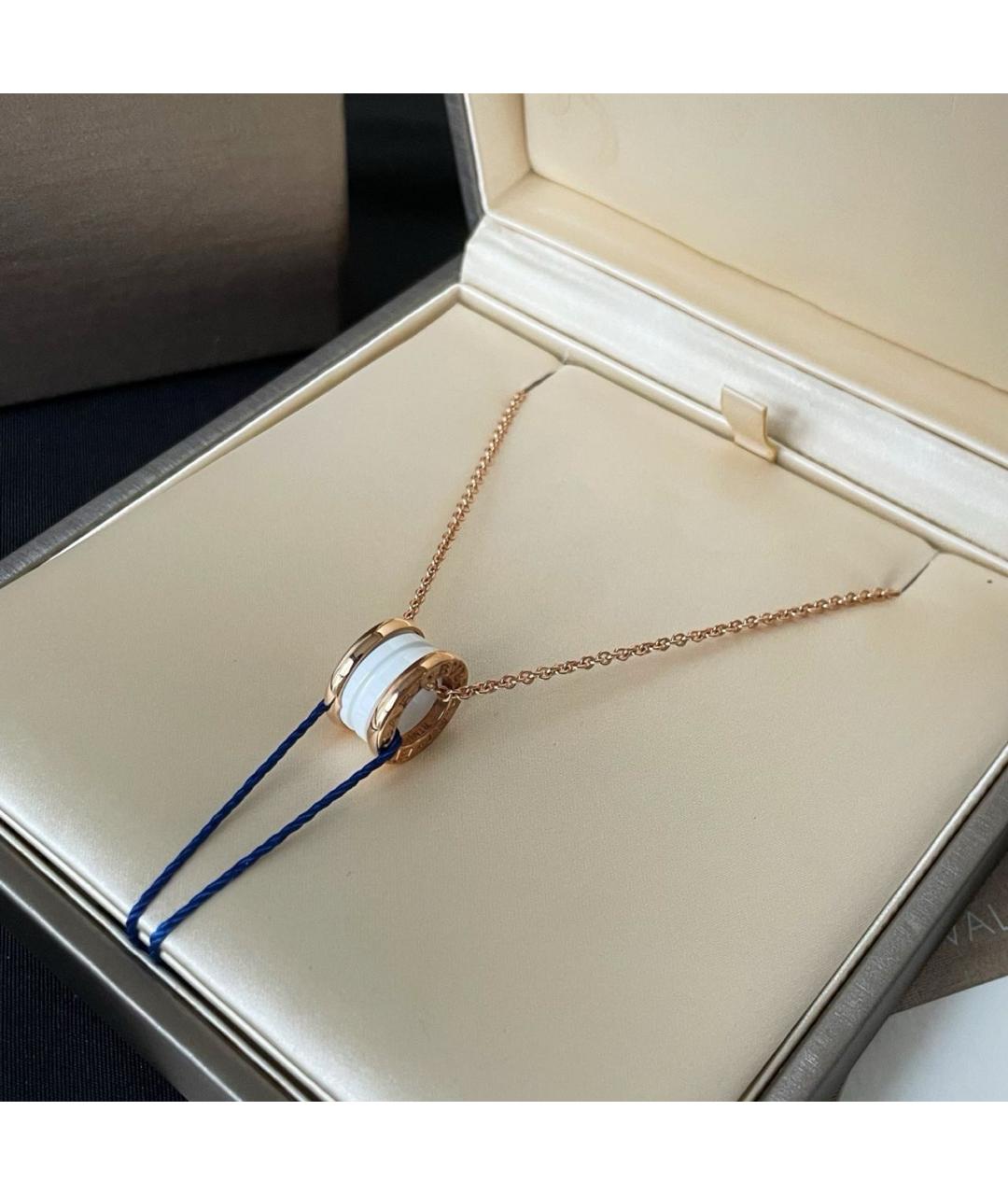 BVLGARI Золотое колье из розового золота, фото 2