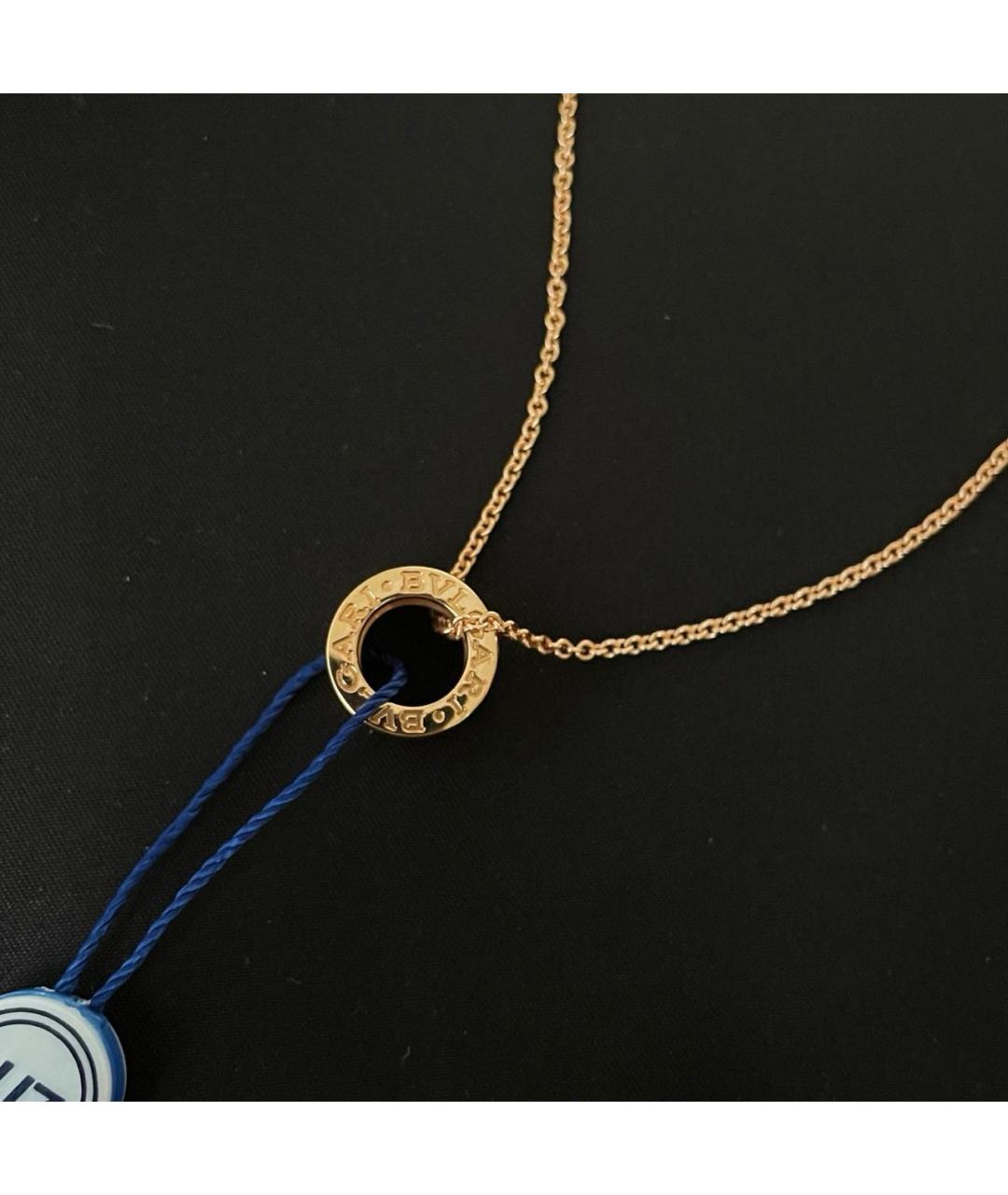 BVLGARI Золотое колье из розового золота, фото 5