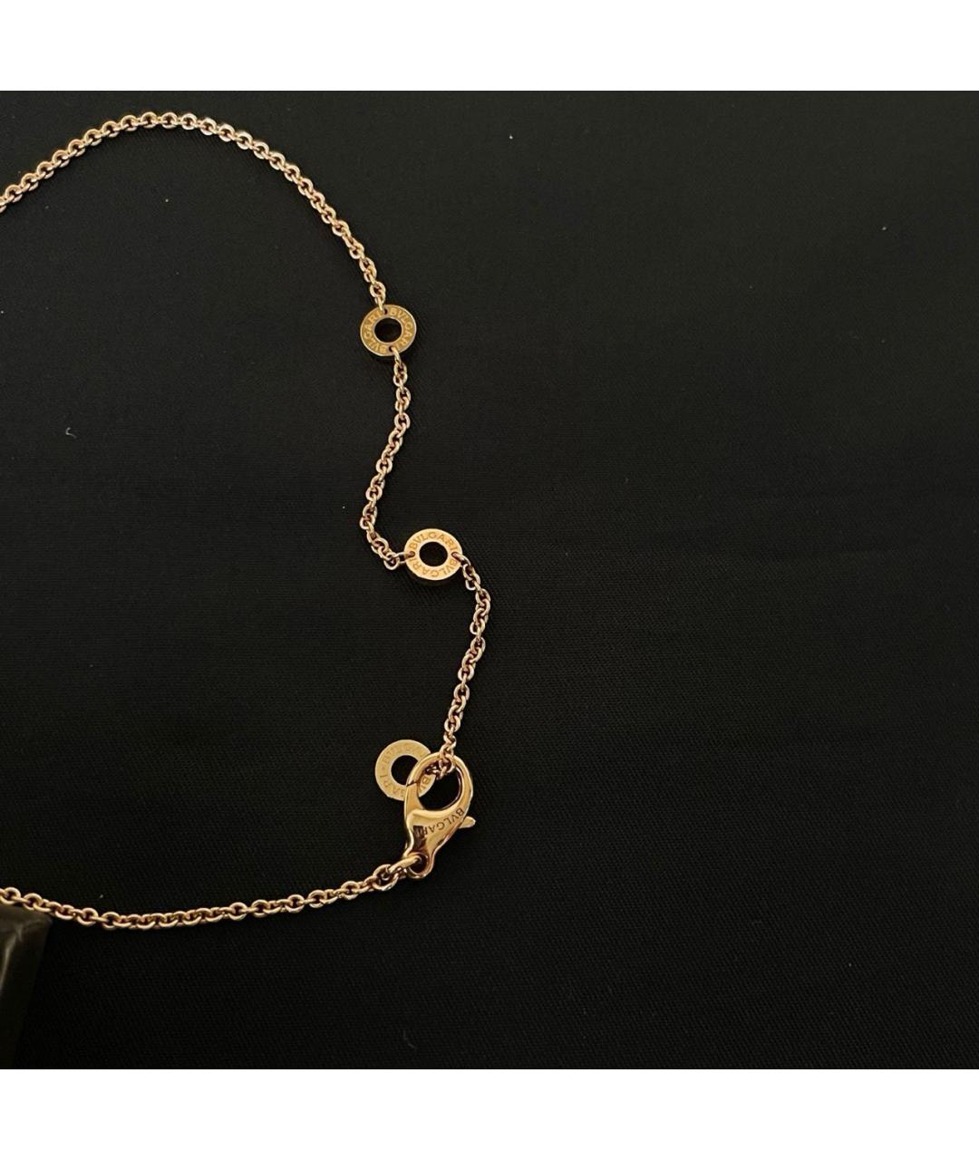 BVLGARI Золотое колье из розового золота, фото 4