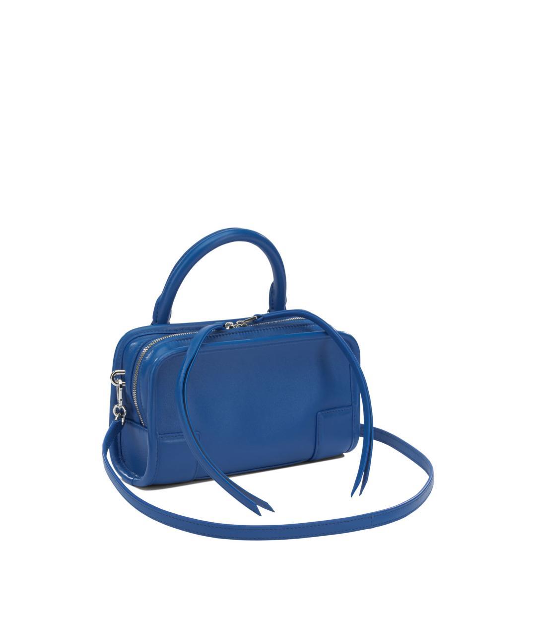 LOEWE Синяя кожаная сумка тоут, фото 2