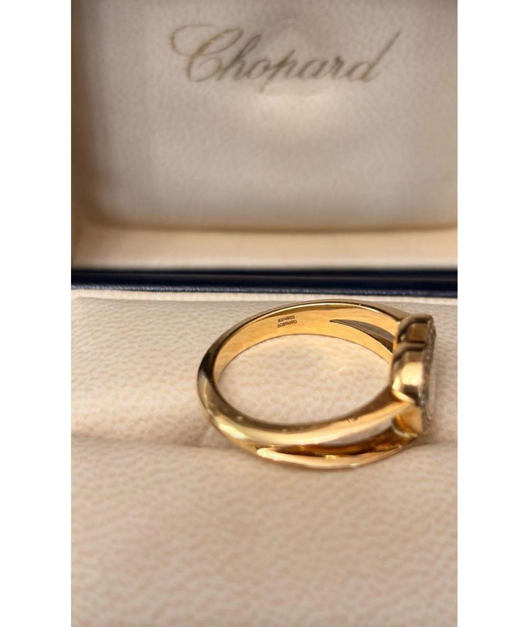 CHOPARD Золотое кольцо из желтого золота, фото 4