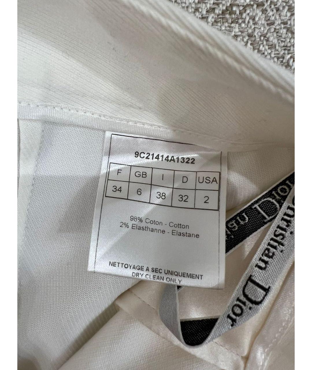 CHRISTIAN DIOR Прямые брюки, фото 7