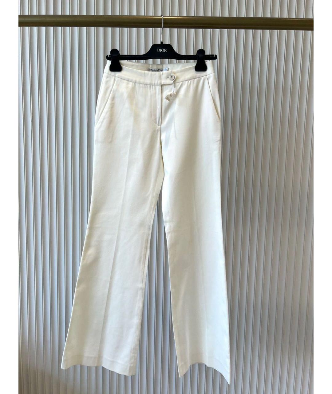 CHRISTIAN DIOR Прямые брюки, фото 9