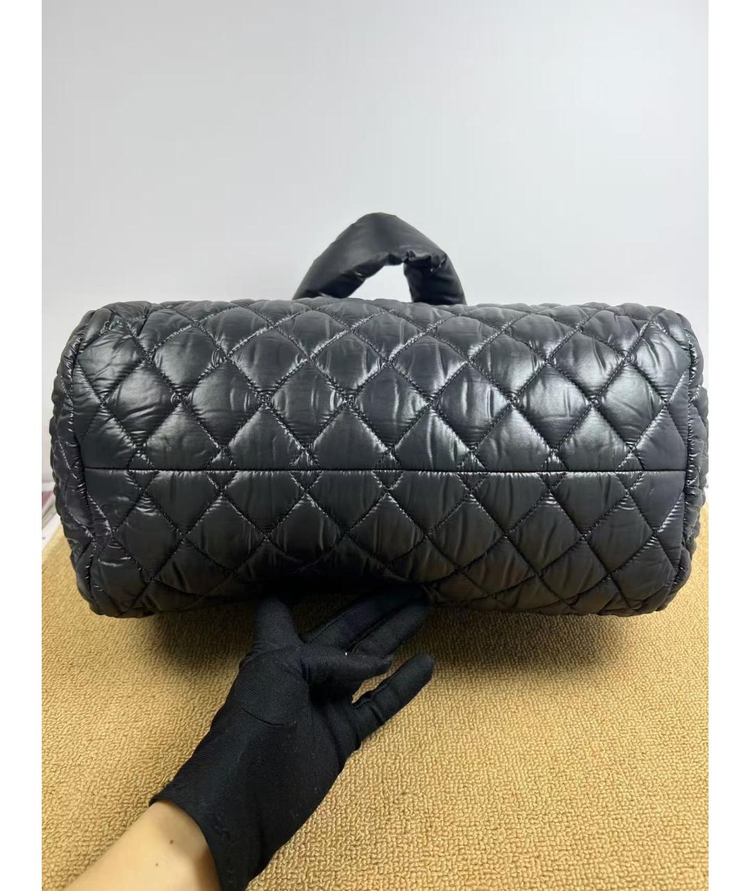 CHANEL Черная сумка тоут, фото 4
