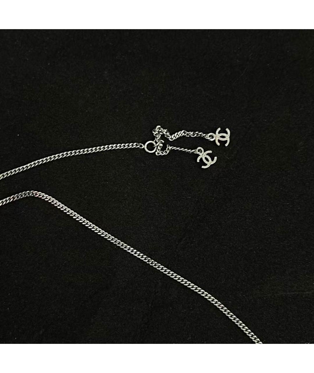 CHANEL Серебряное колье, фото 3