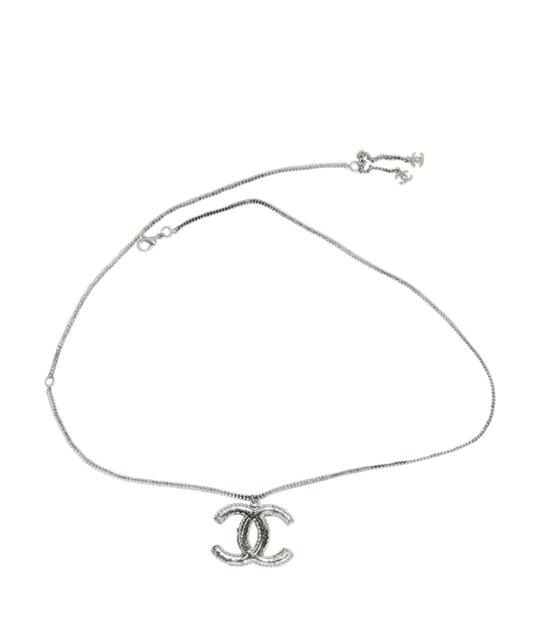 CHANEL Серебряное колье, фото 1