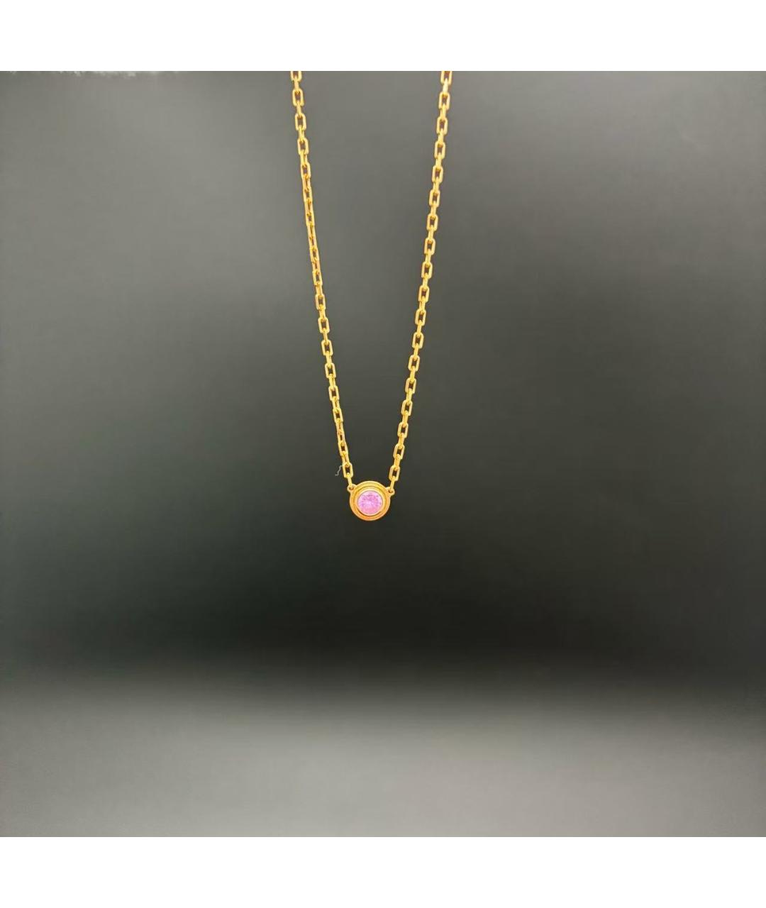 CARTIER Золотое колье, фото 2