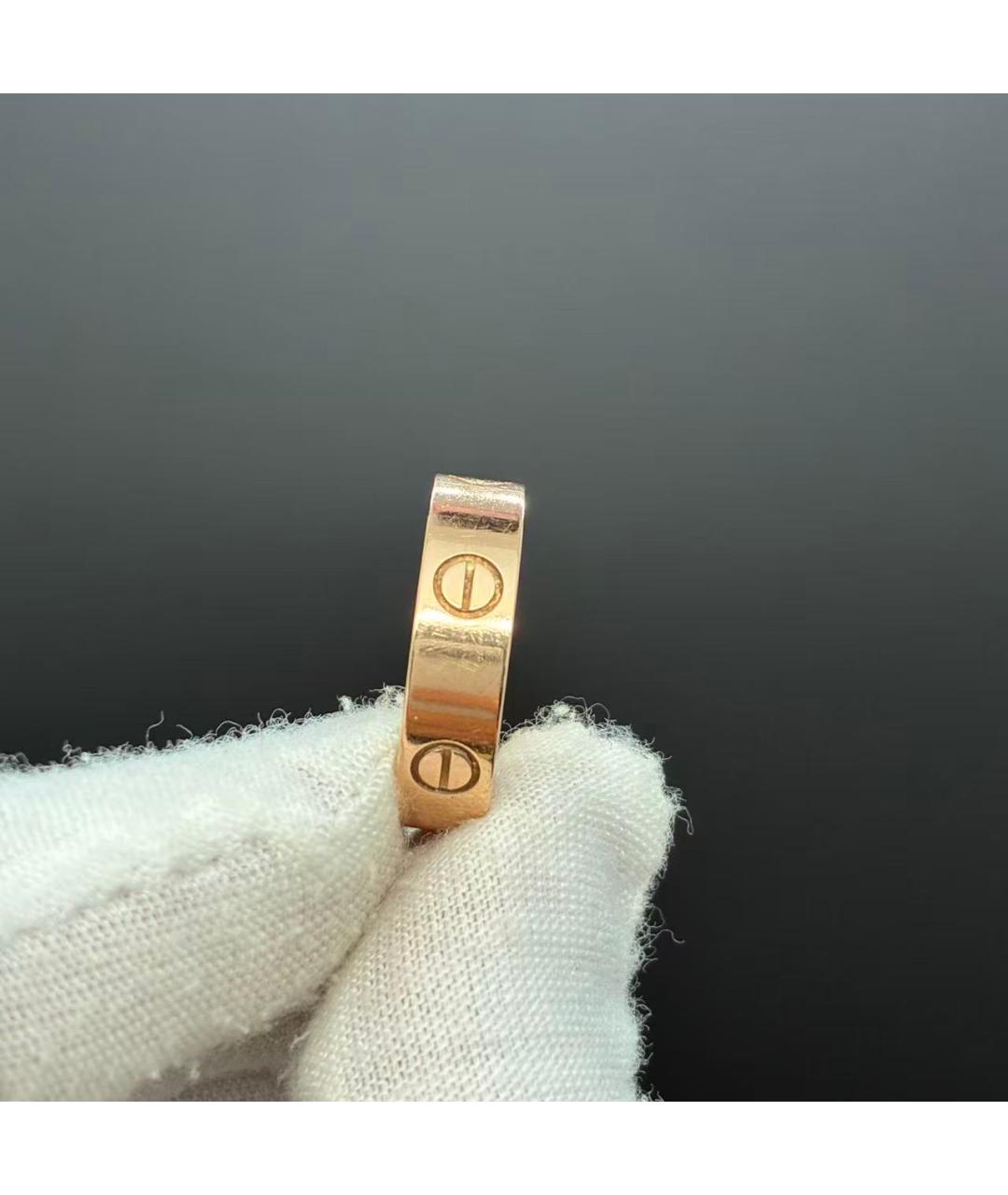 CARTIER Золотое кольцо из розового золота, фото 4