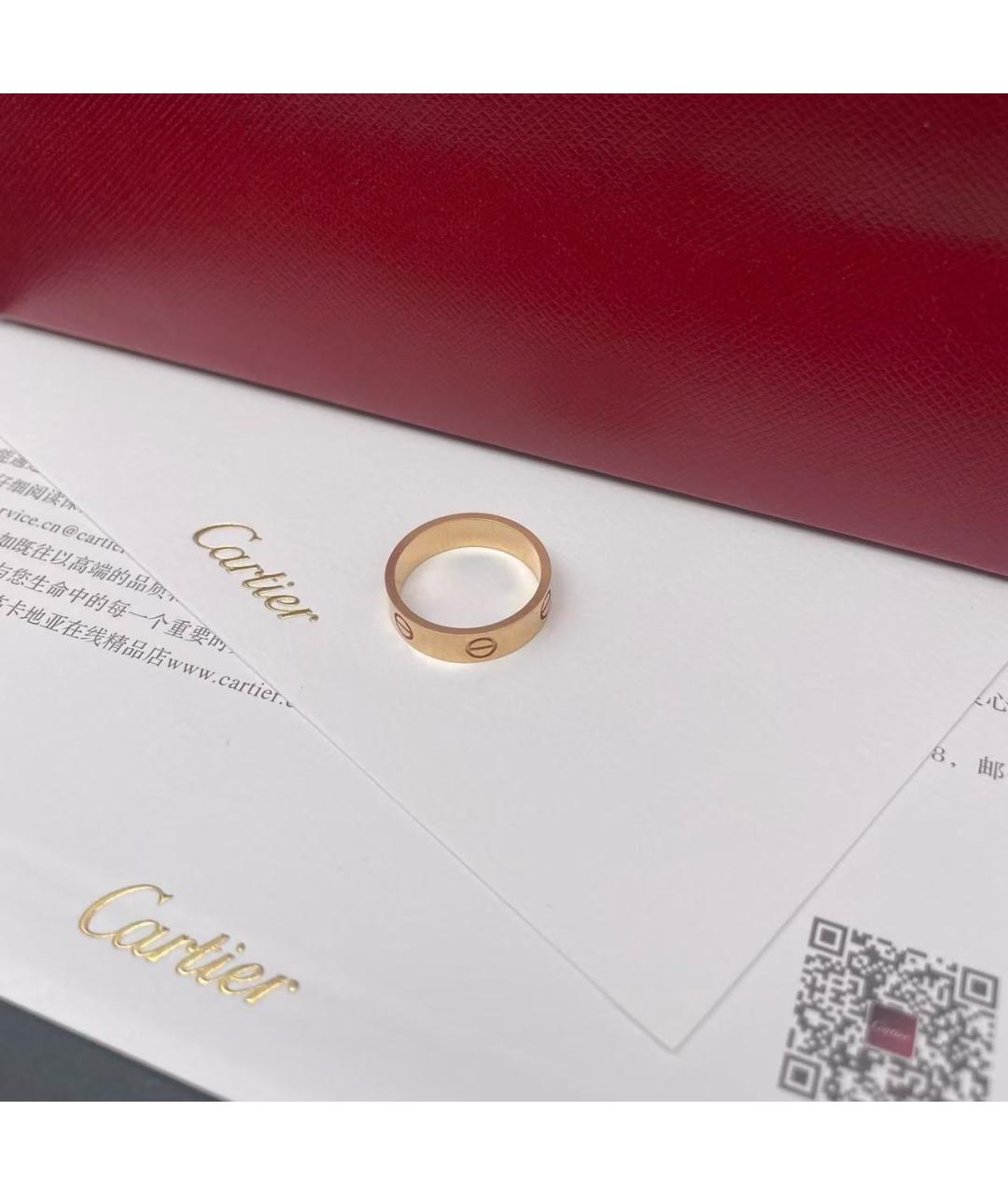 CARTIER Золотое кольцо из розового золота, фото 5