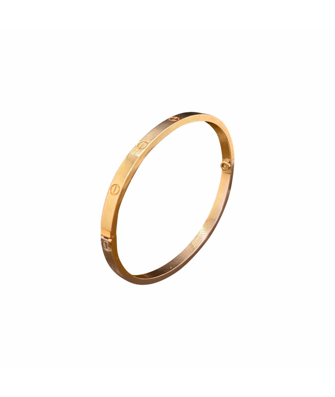 CARTIER Золотой браслет из розового золота, фото 5
