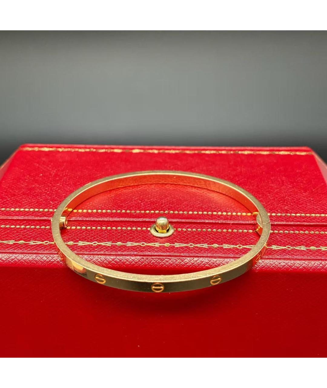 CARTIER Золотой браслет из розового золота, фото 4
