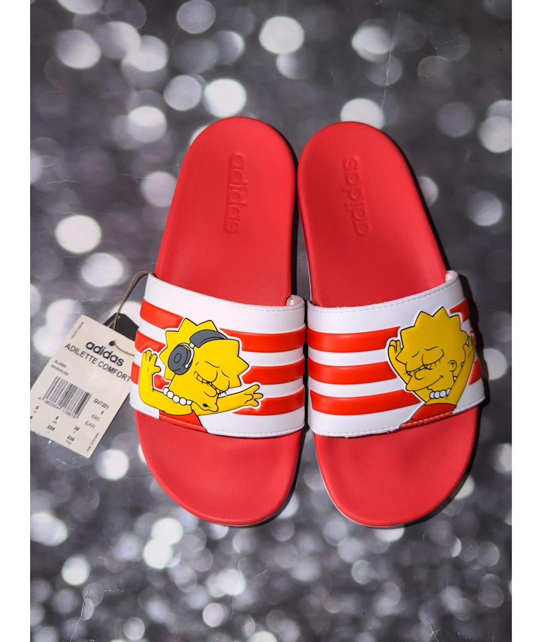 ADIDAS Мульти шлепанцы, фото 2