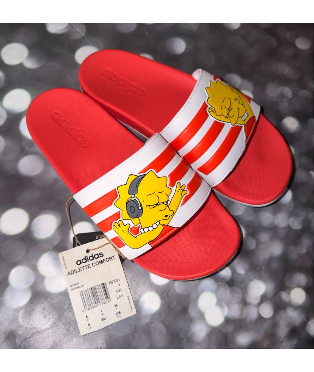 ADIDAS Мульти шлепанцы, фото 8