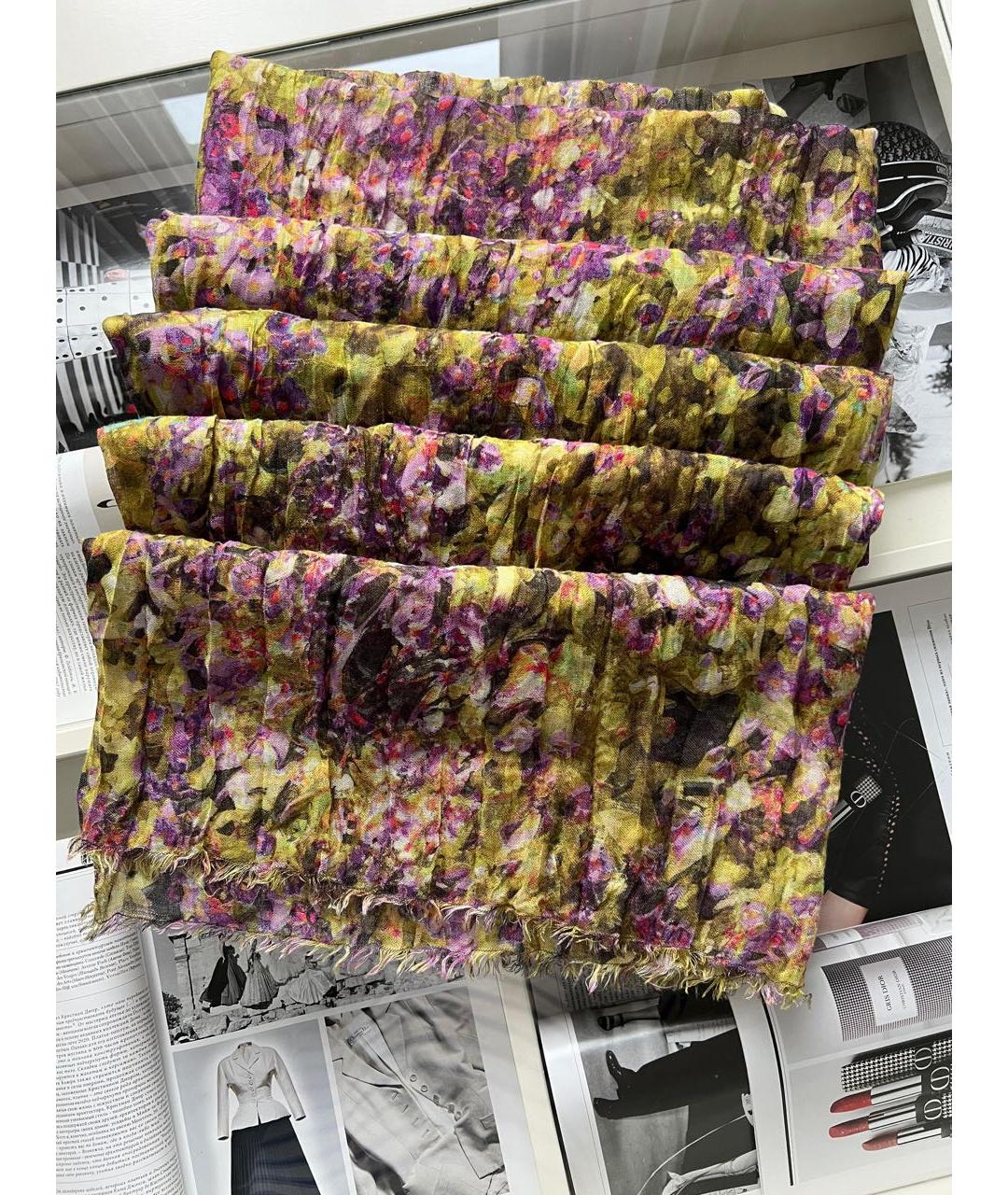 ROBERTO CAVALLI Мульти шарф, фото 9