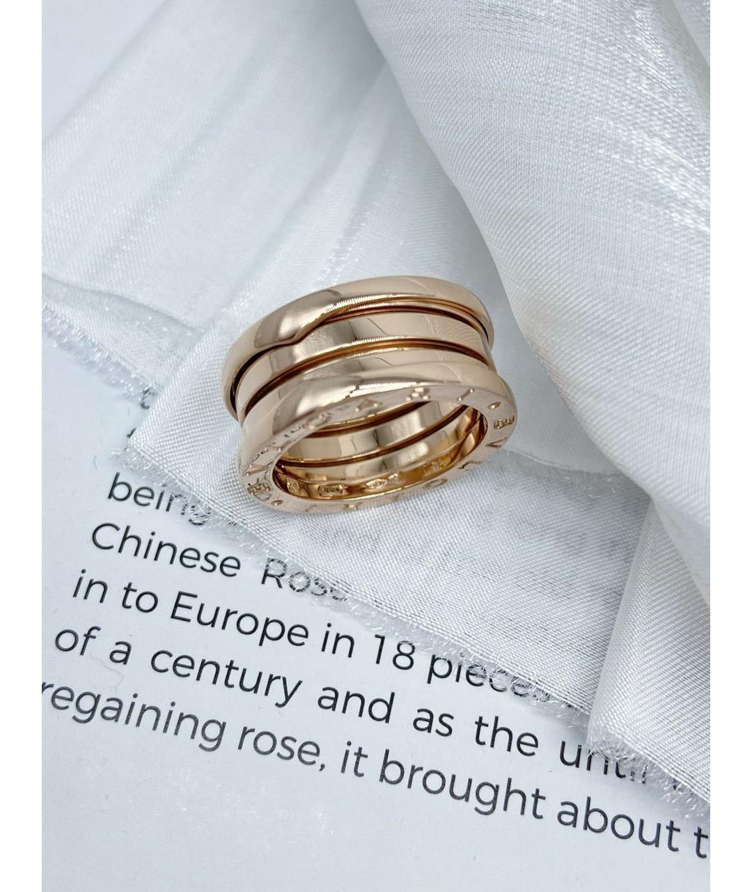 BVLGARI Золотое кольцо из розового золота, фото 4
