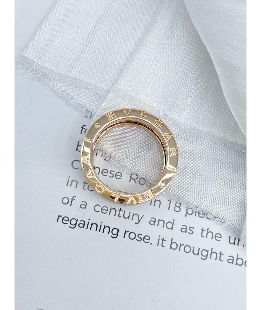 BVLGARI Золотое кольцо из розового золота, фото 2