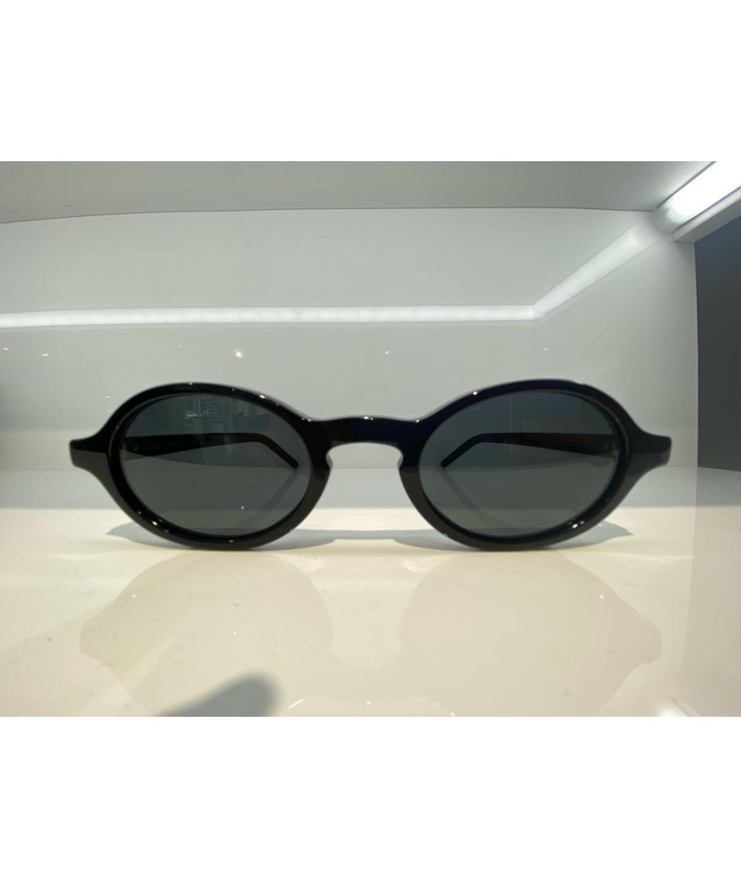 SAINT LAURENT Черные пластиковые солнцезащитные очки, фото 4