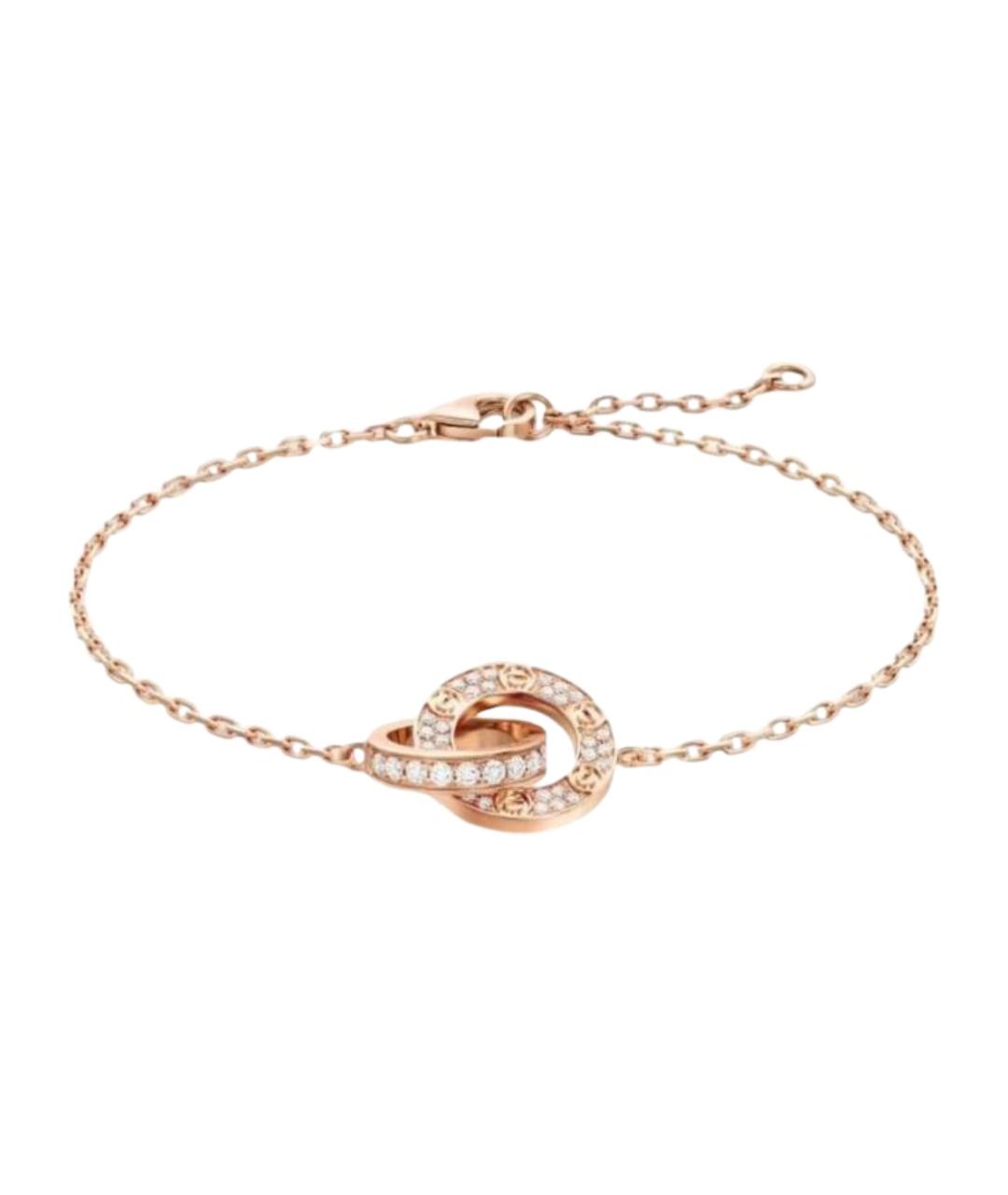 CARTIER Золотой браслет из розового золота, фото 1