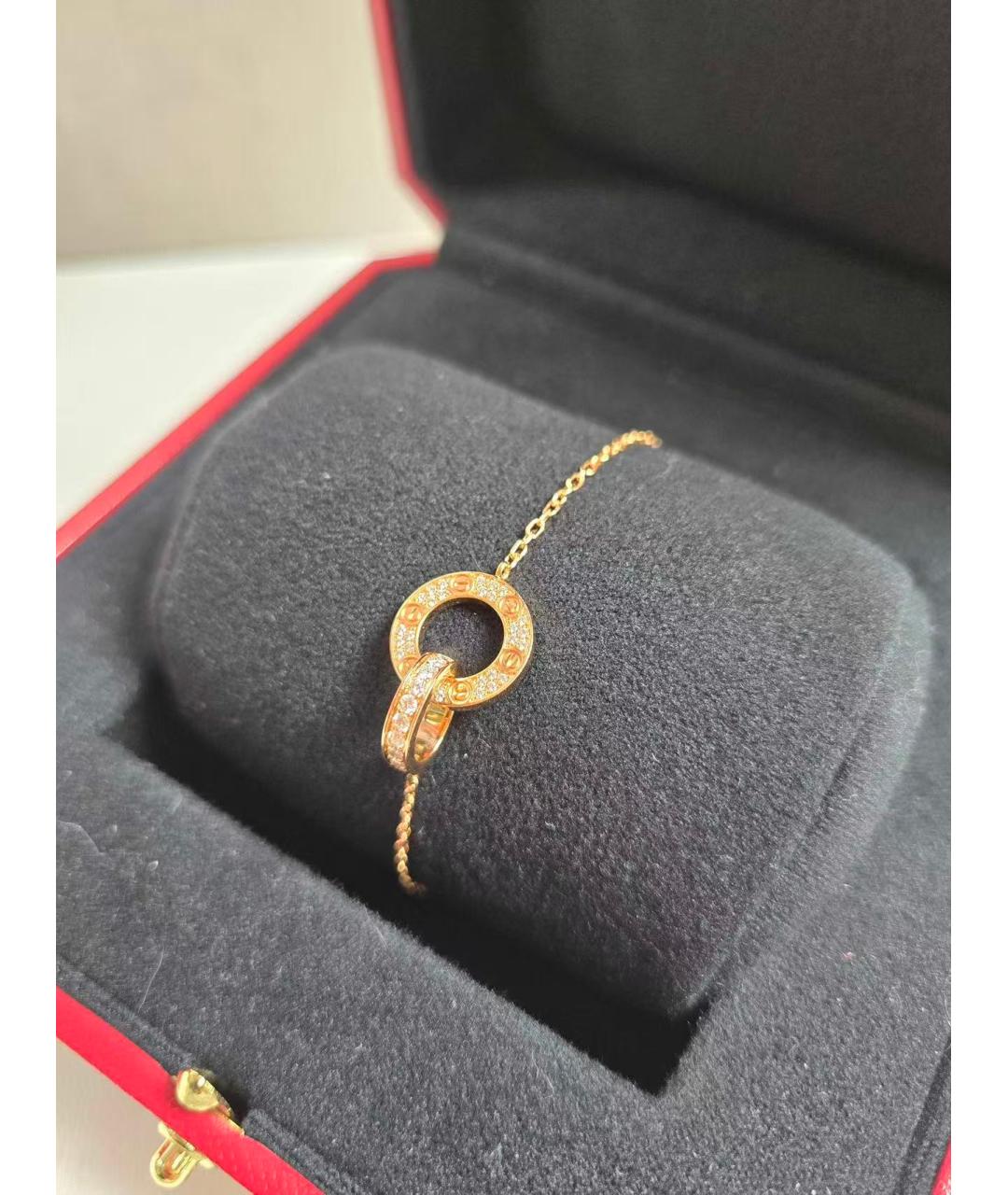 CARTIER Золотой браслет из розового золота, фото 4