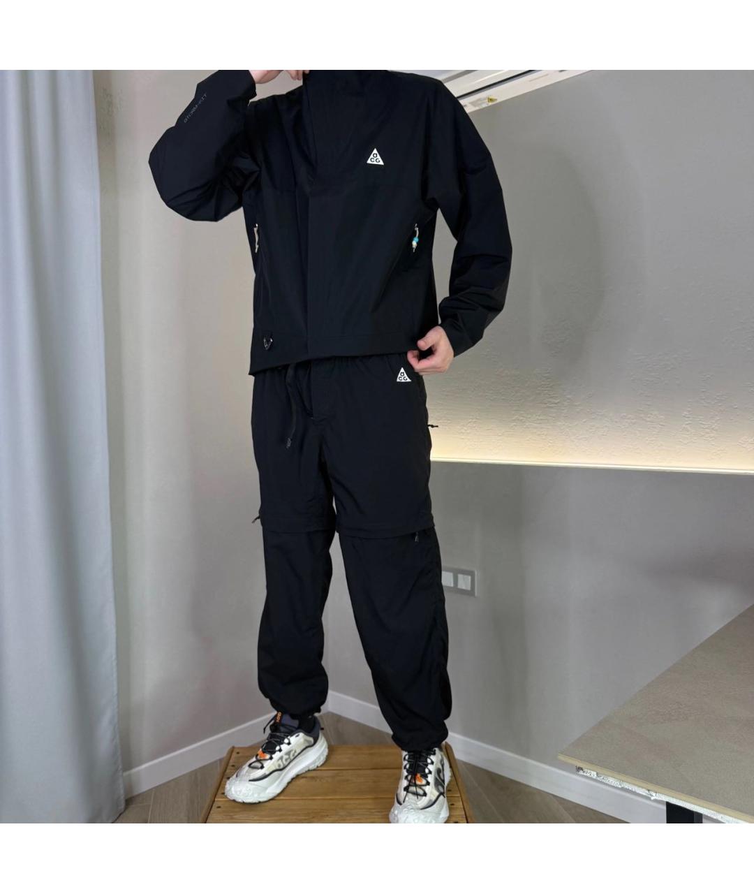 NIKE ACG Черные нейлоновые повседневные брюки, фото 6