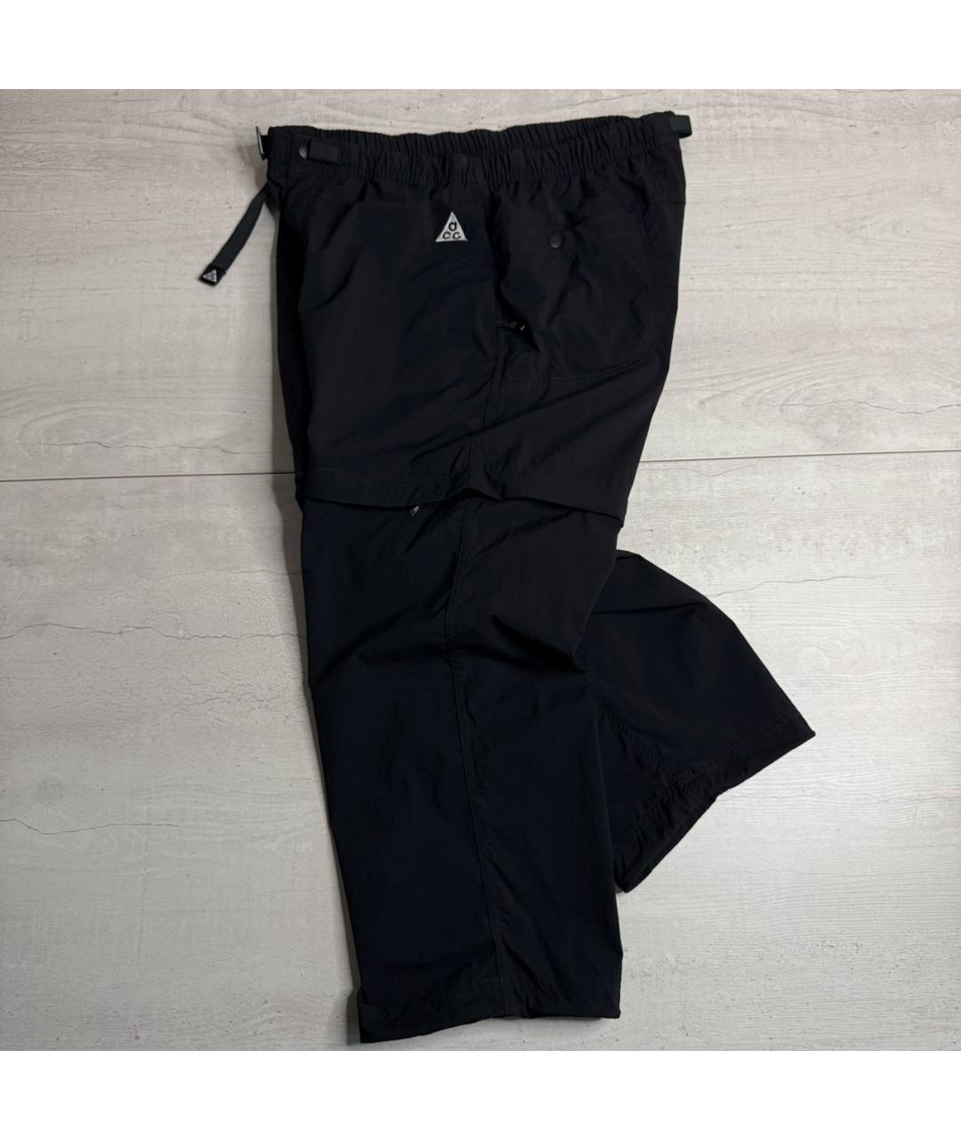 NIKE ACG Черные нейлоновые повседневные брюки, фото 7