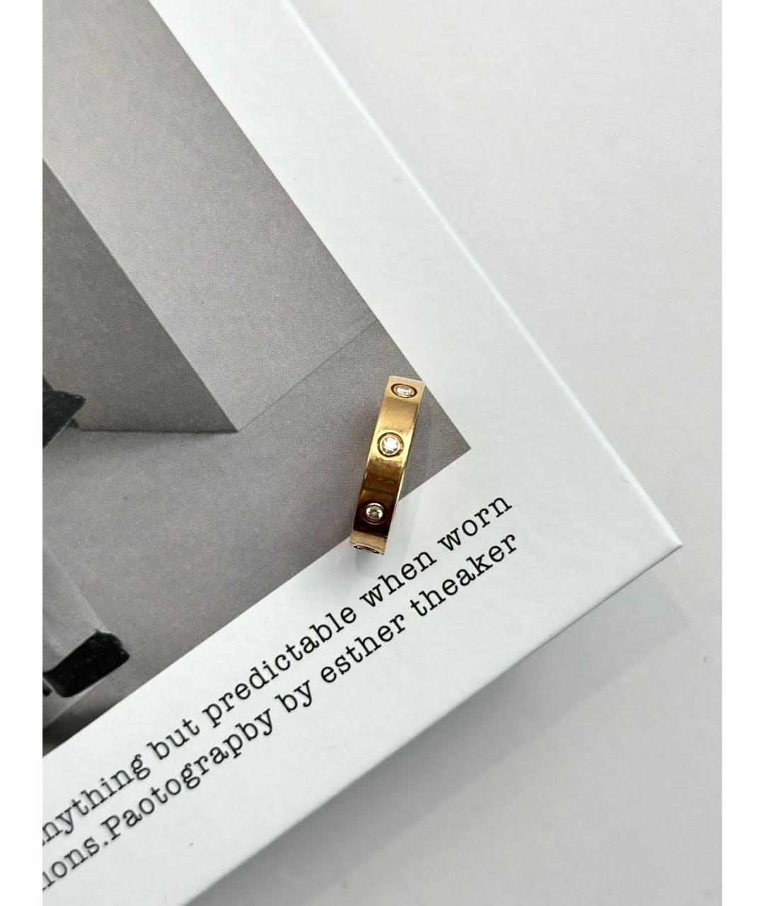 CARTIER Золотое кольцо из розового золота, фото 2