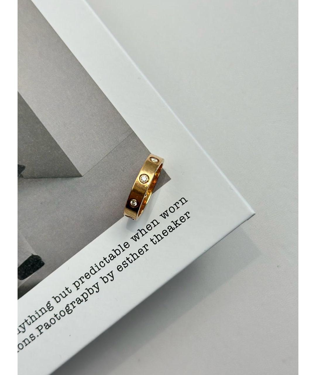 CARTIER Золотое кольцо из розового золота, фото 4