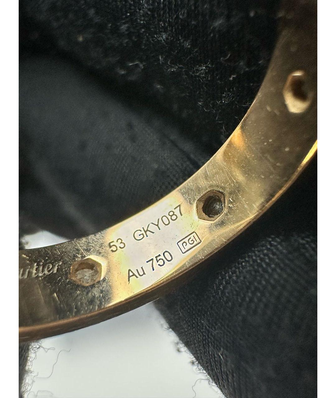 CARTIER Золотое кольцо из розового золота, фото 6