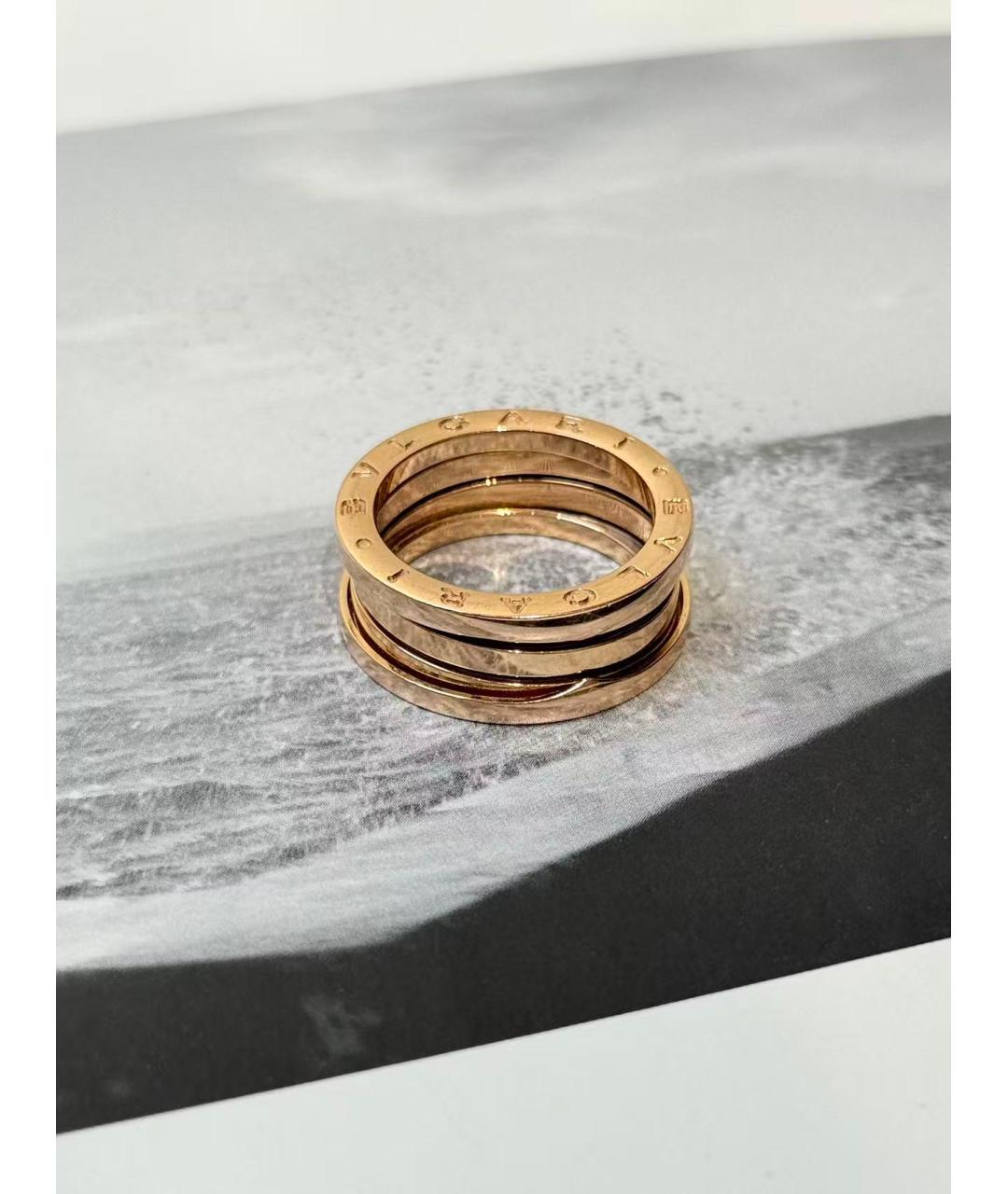 BVLGARI Золотое кольцо из розового золота, фото 6
