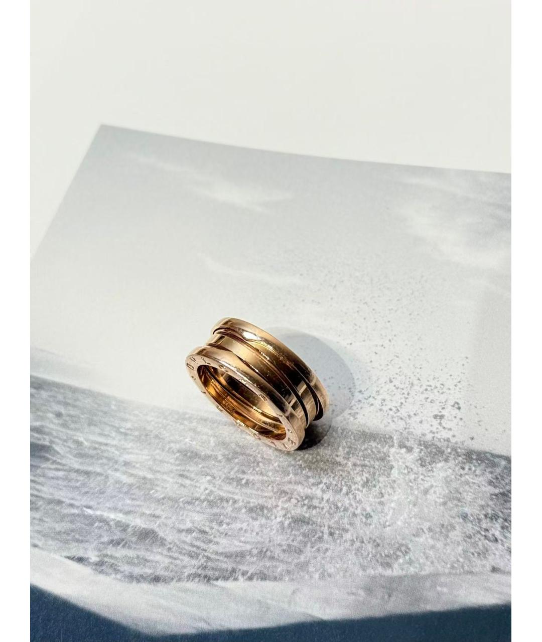 BVLGARI Золотое кольцо из розового золота, фото 3