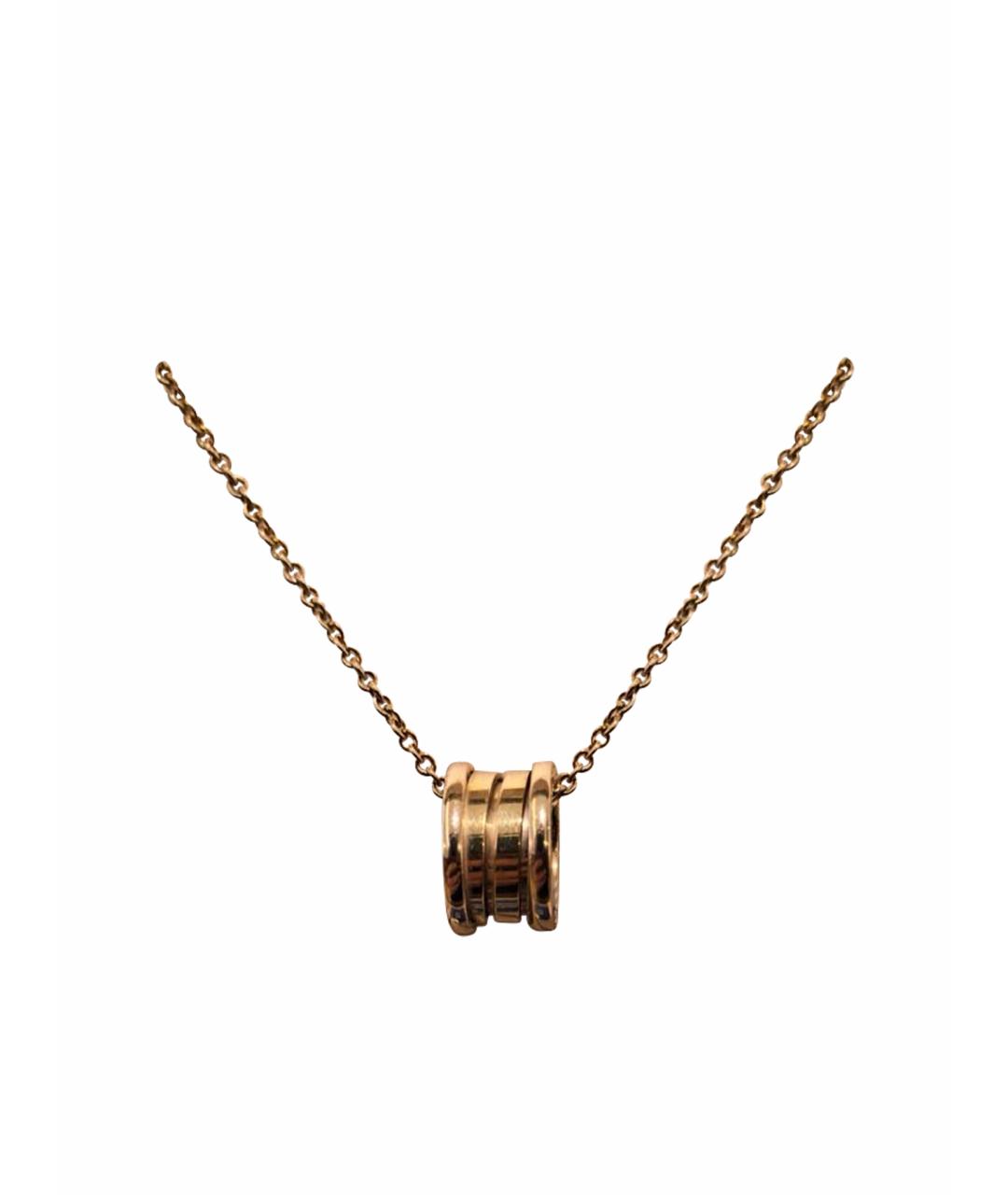 BVLGARI Золотое колье из розового золота, фото 1