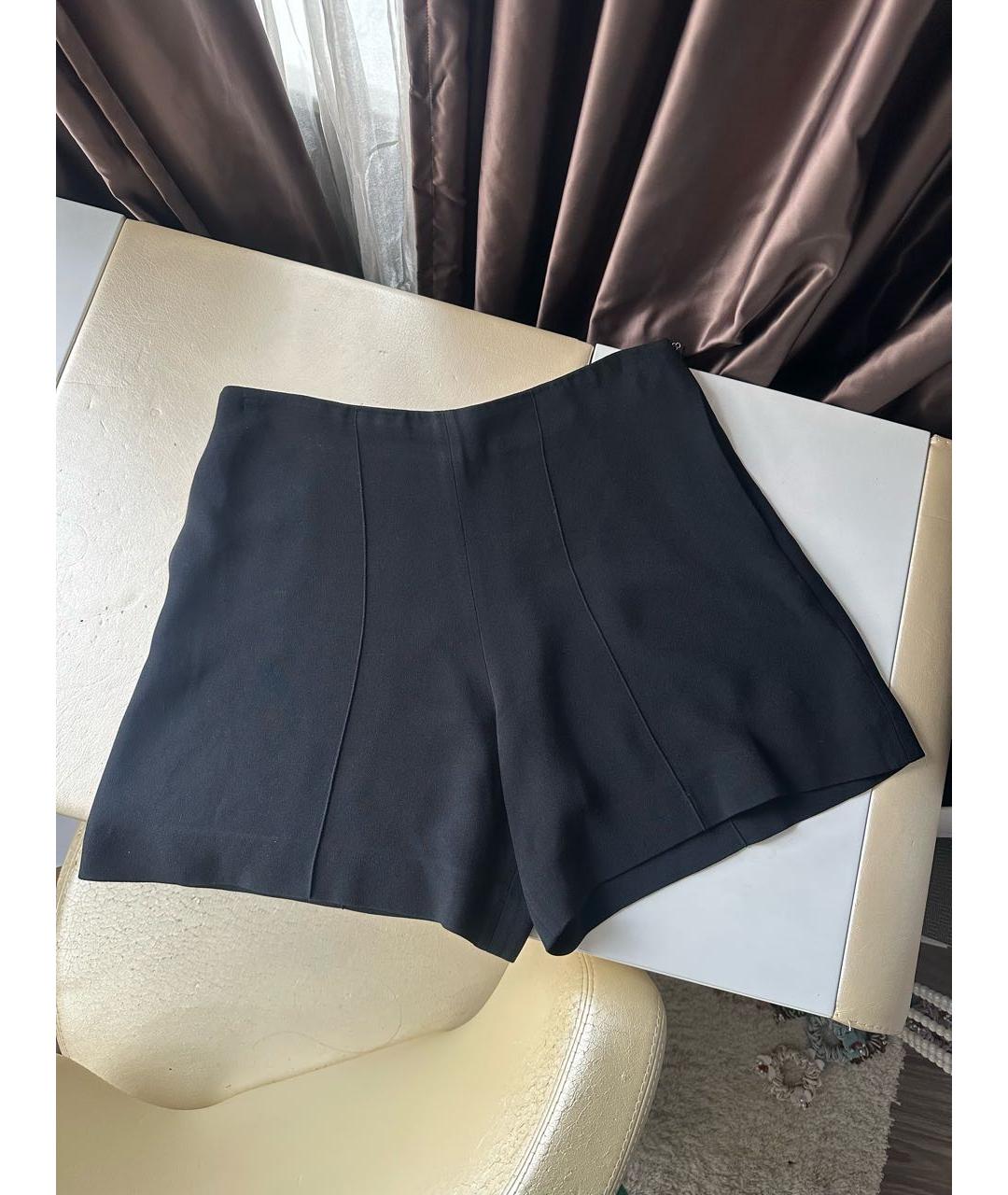 CHLOE Черные вискозные шорты, фото 9