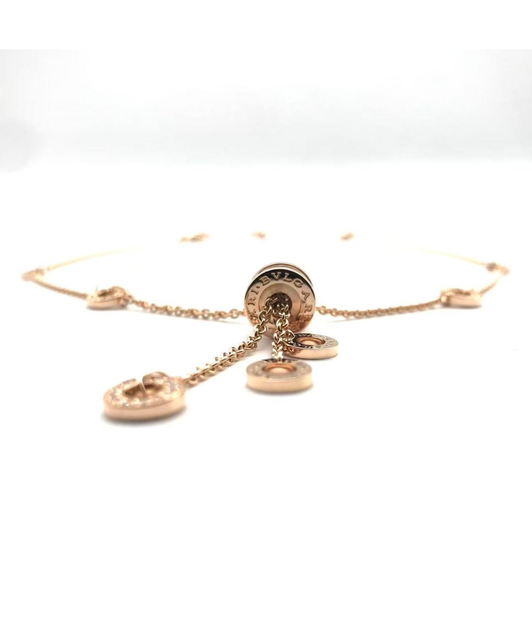 BVLGARI Золотое колье из розового золота, фото 4