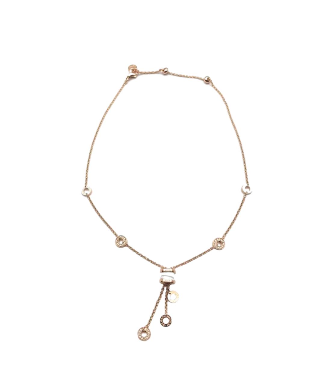 BVLGARI Золотое колье из розового золота, фото 1