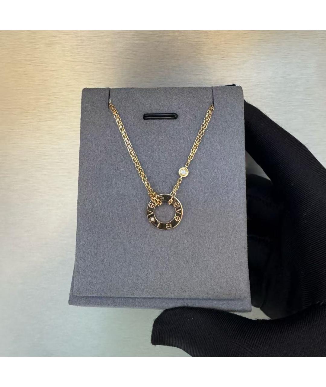 CARTIER Золотая подвеска, фото 4
