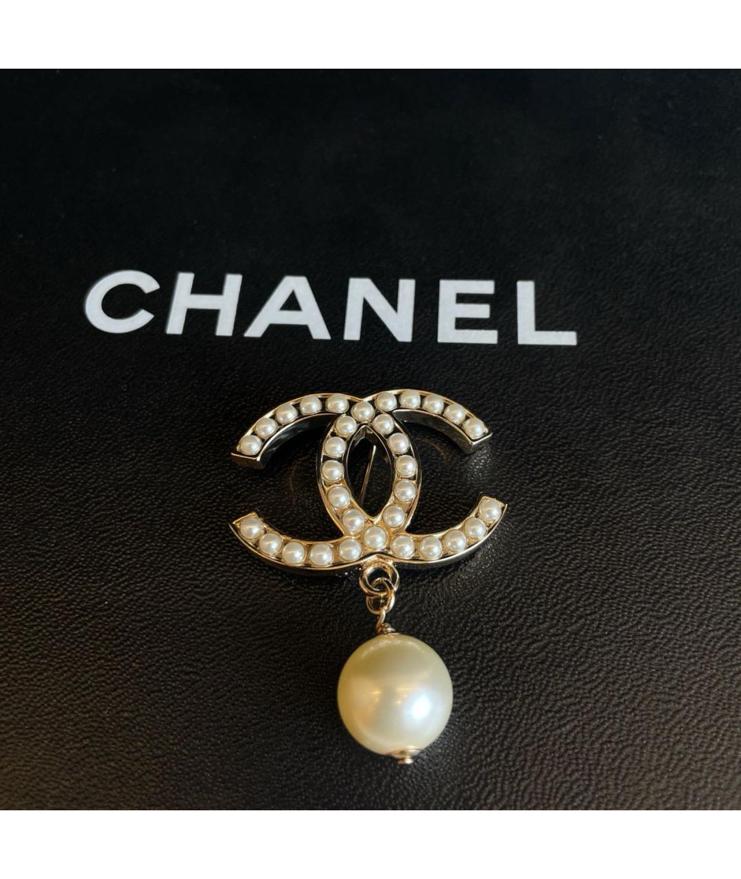 CHANEL Золотая булавка / брошь, фото 7