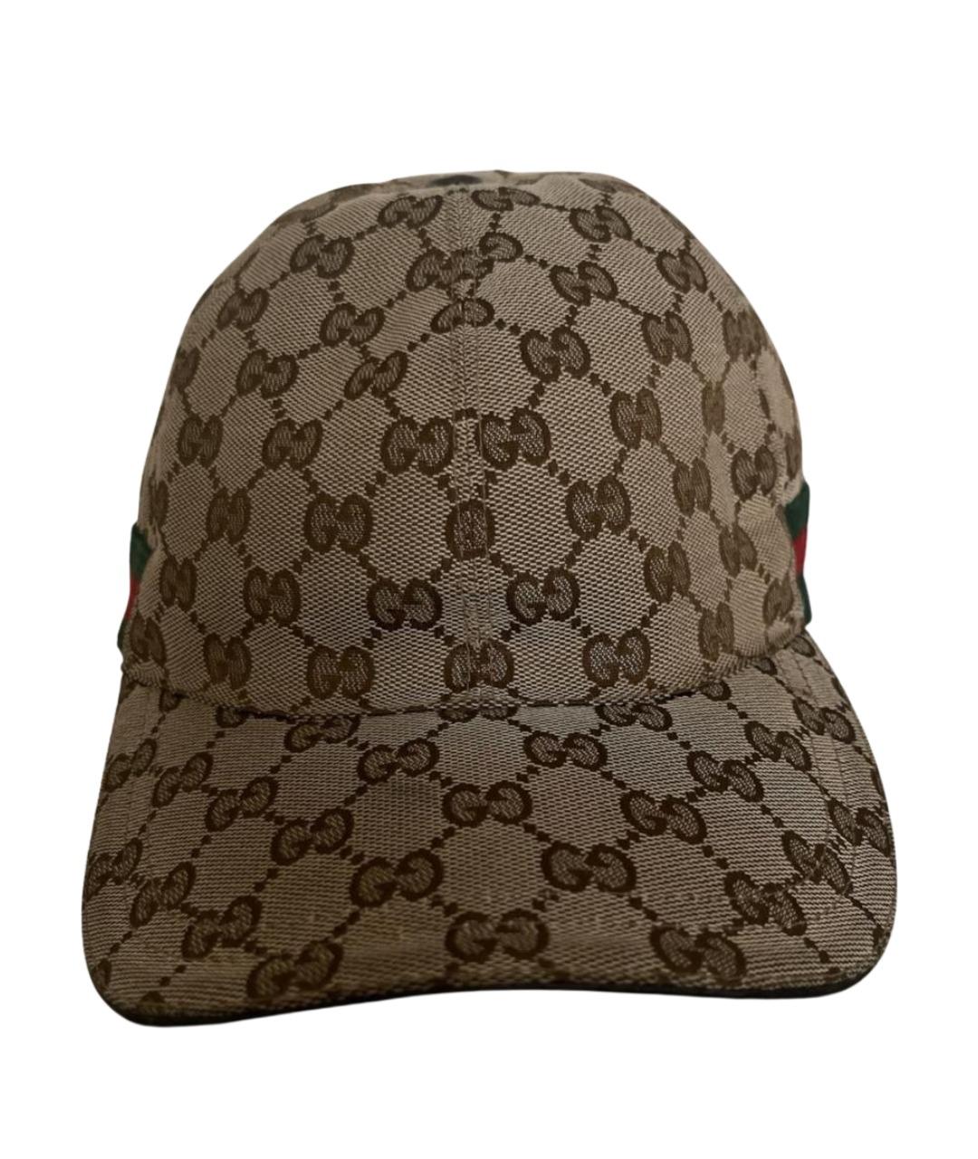 GUCCI Золотая кепка/бейсболка, фото 1