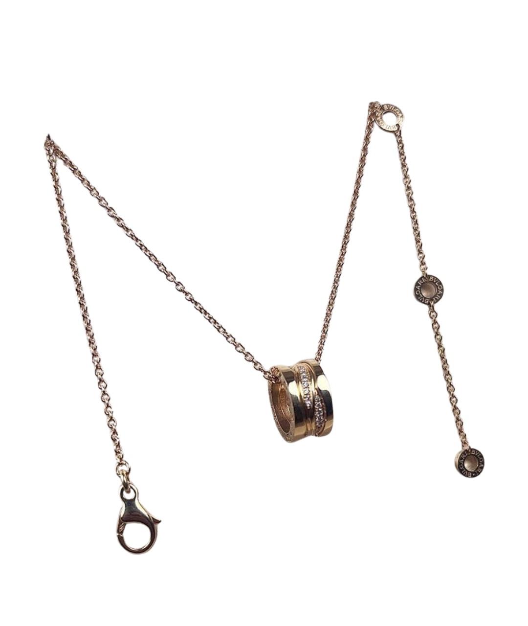 BVLGARI Золотое колье из розового золота, фото 1
