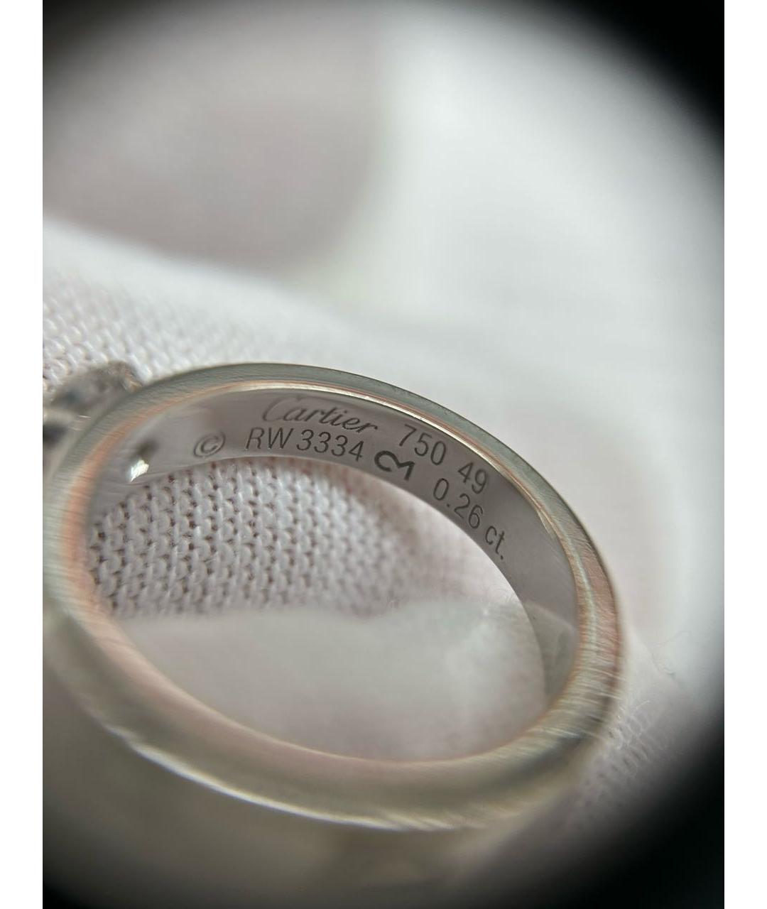 CARTIER Серебряное кольцо из белого золота, фото 4