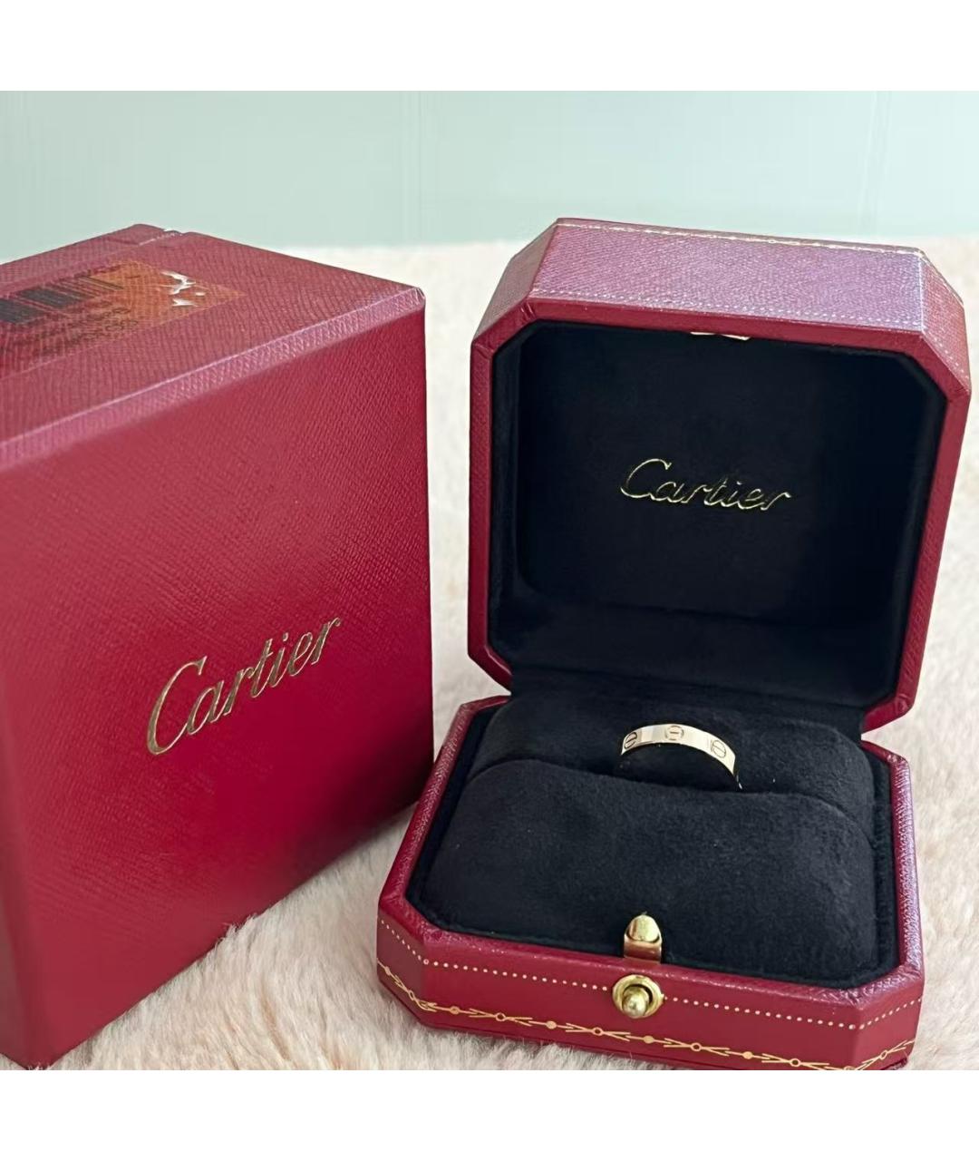 CARTIER Золотое кольцо из розового золота, фото 2
