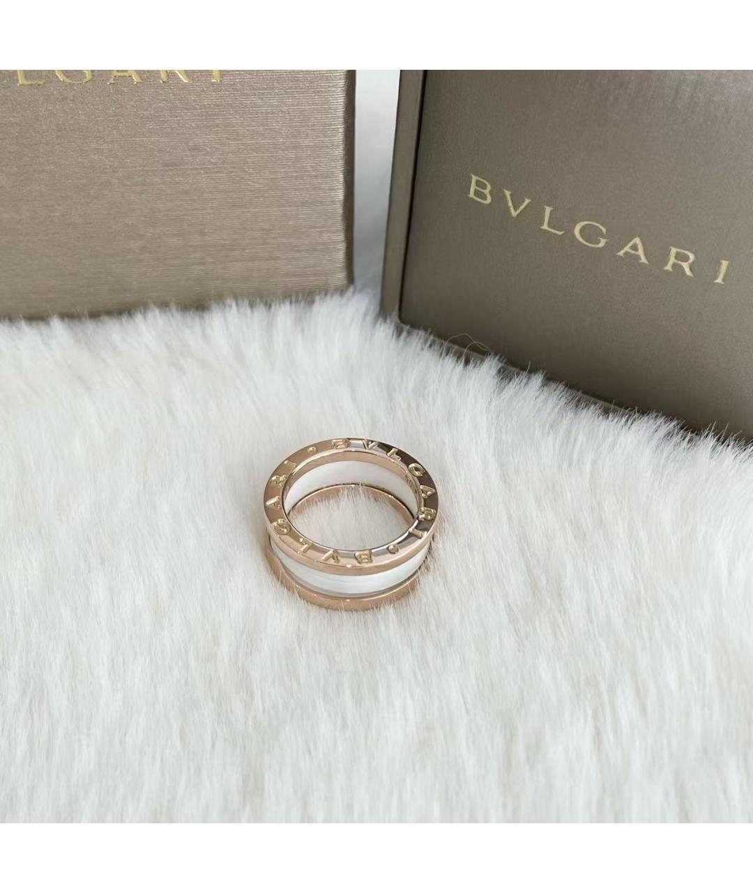 BVLGARI Золотое кольцо из розового золота, фото 5