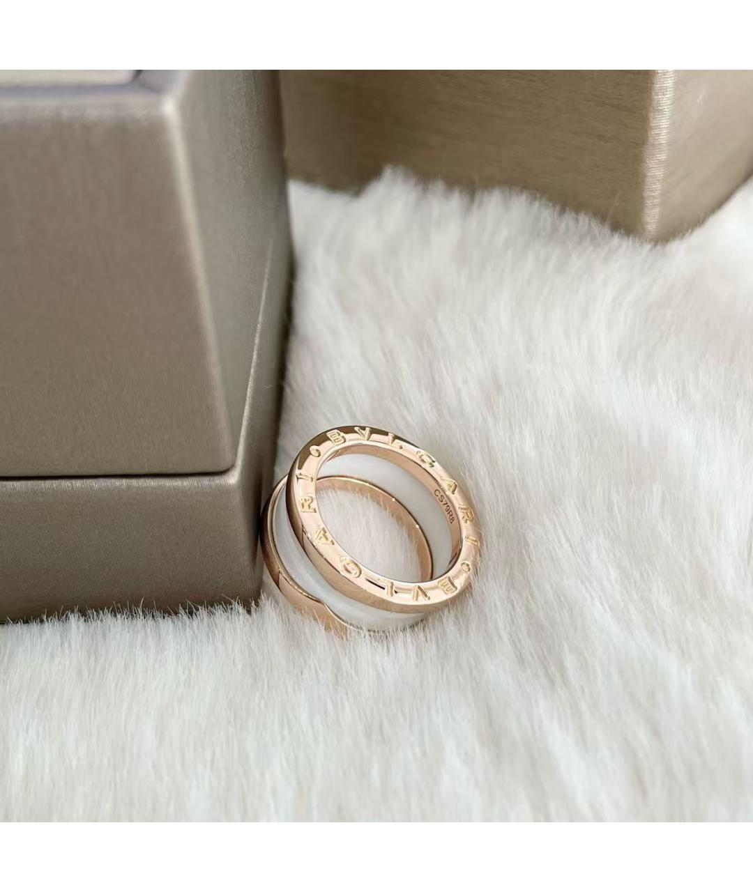 BVLGARI Золотое кольцо из розового золота, фото 4