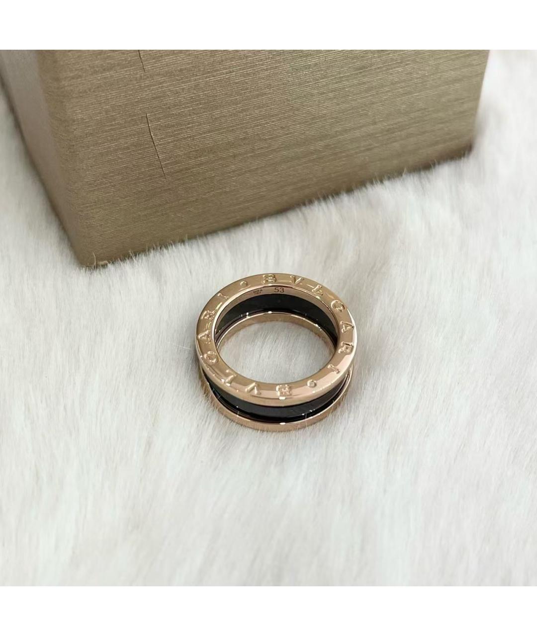 BVLGARI Золотое кольцо из розового золота, фото 2
