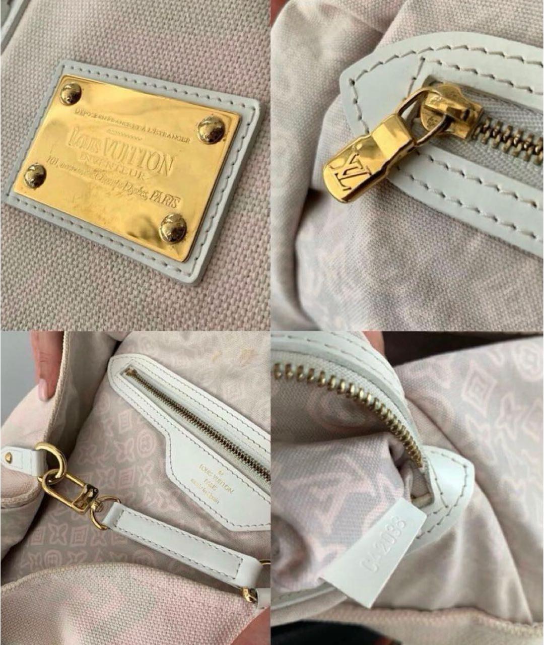 LOUIS VUITTON Розовая сумка тоут, фото 6