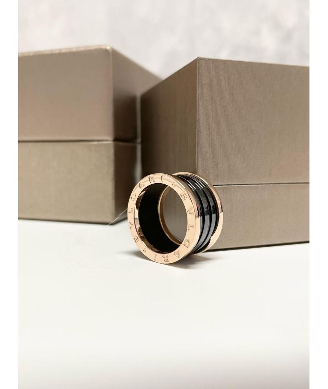 BVLGARI Золотое кольцо из розового золота, фото 3