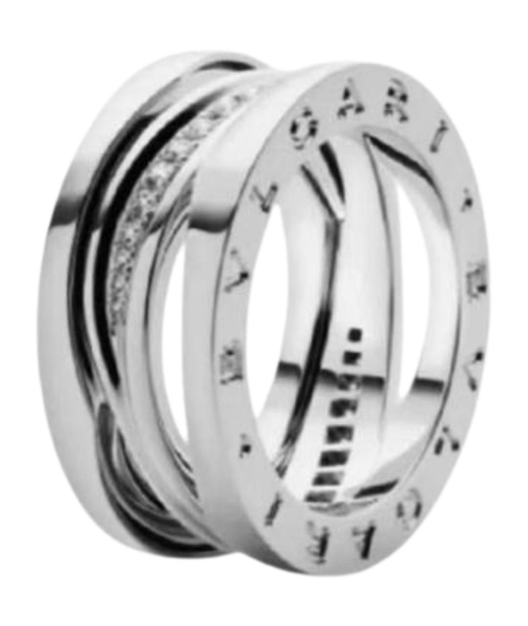 BVLGARI Серебряное кольцо из белого золота, фото 1